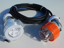 Load image into Gallery viewer, 20AMP 4 PIN EXTENSION LEAD 3 PHASE 2M-40M Angled plug