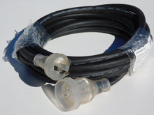 Load image into Gallery viewer, 15A HEAVY DUTY 2.5MM FLEXIBLE RUBBER EXTENSION LEAD 2M-40M