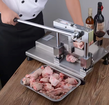 Load image into Gallery viewer, Commercial manual meat/ bone cutter chopper- Heavy duty