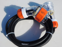 Load image into Gallery viewer, 20AMP 4 PIN EXTENSION LEAD 3 PHASE 2M-40M Angled plug