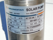 Load image into Gallery viewer, Hybrid 4" AC/DC Submersible Solar bore water pump 1.6HP 1200W