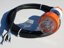 Load image into Gallery viewer, Appliance 4 PIN Lead cable 20A Amp plug 3 Phase with terminal connectors 2M-6M