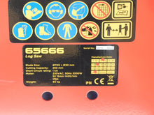 Load image into Gallery viewer, Domestic Electric Wood Log Cutting Saw 3.2KW