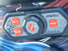 Load image into Gallery viewer, ANDELI Welding Helmet Mask Panoramic 180° 4 x LED light Automatic darkening DARK BLUE