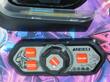 Load image into Gallery viewer, ANDELI Welding Helmet Mask Panoramic 180° 4 x LED light Automatic darkening CYBERPUNK