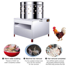 Load image into Gallery viewer, 50CM/60CM POULTRY CHICKEN FEATHER PLUCKER