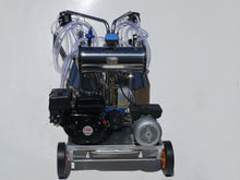 Load image into Gallery viewer, PROFESSIONAL DUAL PORTABLE ELECTRIC/ PETROL MILKING MACHINE- Double bucket