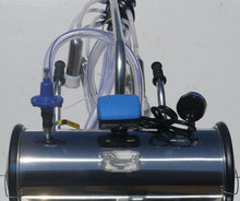 Load image into Gallery viewer, PROFESSIONAL PORTABLE ELECTRIC MILKING MACHINE- Single bucket