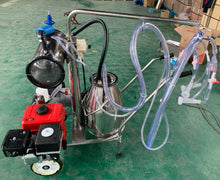 Load image into Gallery viewer, PROFESSIONAL DUAL PORTABLE ELECTRIC/ PETROL MILKING MACHINE- Single bucket