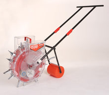 Load image into Gallery viewer, MANUAL PUSH SEEDER PLANTER WITH FERTILIZER