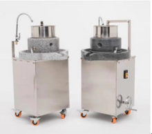 Load image into Gallery viewer, ELECTRIC TRADITIONAL STONE OLIVE CRUSHER, FLOUR MILL, SOY MILK, PASTE...
