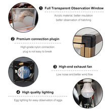Load image into Gallery viewer, FULLY AUTOMATIC 480/ 560 EGG INCUBATOR & HATCHER