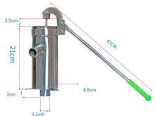 Load image into Gallery viewer, MANUAL HANDWATER PUMP STAINLESS STEEL (SMALL)