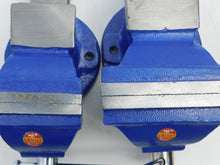 Load image into Gallery viewer, Cast iron Fixed base bench vice 3" (75mm) or 5" (125mm)  Made in India
