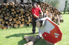 Load image into Gallery viewer, Domestic Electric Wood Log Cutting Saw 3.2KW
