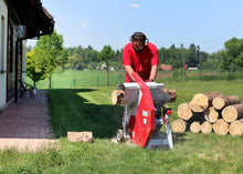 Load image into Gallery viewer, Domestic Electric Wood Log Cutting Saw 3.2KW
