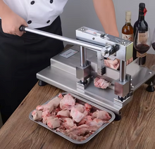 Load image into Gallery viewer, Commercial manual meat/ bone cutter chopper- Heavy duty
