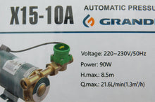 Load image into Gallery viewer, 90W Automatic Circulating pressure booster water pump GRANDFAR
