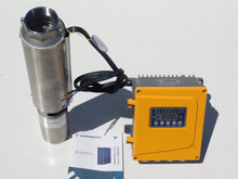 Load image into Gallery viewer, Hybrid 4&quot; AC/DC Submersible Solar bore water pump 1.6HP 1200W
