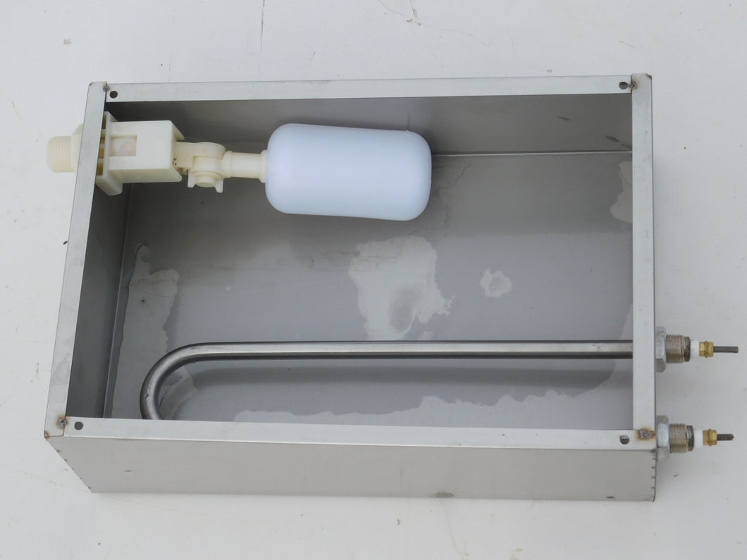 Small Stainless steel water trough + heating element + float