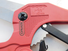 Load image into Gallery viewer, Ratchet Plastic tube pipe cutter 0-42mm MADE IN INDIA
