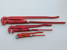 Load image into Gallery viewer, Swedish Type Heavy Duty Pipe plier Wrench Jaw 3/4" 1.5" 3" MADE IN INDIA
