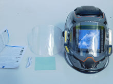 Load image into Gallery viewer, ANDELI Welding Helmet Mask Panoramic 180° 4 x LED light Automatic darkening
