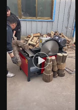 Load and play video in Gallery viewer, TABLE BENCH LOG WOOD SAW AUTOMATIC
