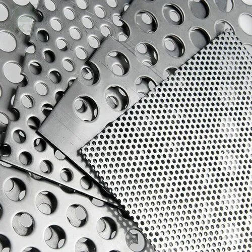 304 STAINLESS STEEL PERFORATED MESH SHEETS 1M X 2M (OR CUT TO SIZE)