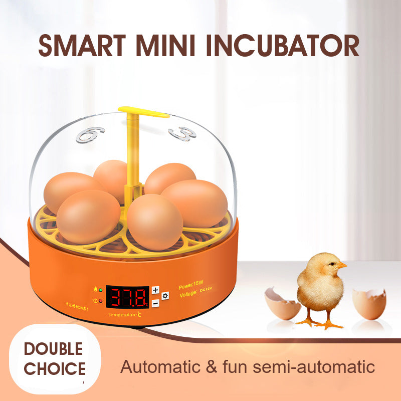 MINI INCUBATOR AUTOMATIC 6 EGGS